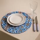 Kit Com 6 Capas Sousplat Estampado Com Base MDF Estampas Exclusivas