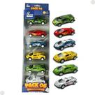Kit Com 6 Carrinhos Mini Com Fricção Profissões Lindos