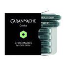 Kit com 6 Cartuchos Caran D'ache Chromatics Delicate Green Kit com 6 Cartuchos Caran D'ache Chromatics Delicate Green