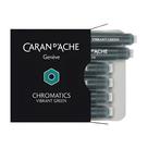 Kit com 6 Cartuchos Caran D'ache Chromatics Vibrant Green Kit com 6 Cartuchos Caran D'ache Chromatics Vibrant Green