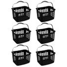 Kit Com 6 Cestos Organizadores Decorativo Cestinha Supermercado 3,5 Litros Com Alça Multiuso Kit Com 6 Cestos Organizadores Decorativo Cestinha Supermercado 3,5 Litros Com Alça Multiuso