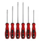 Kit com 6 Chaves de Precisão - Lâmina Cr-v - Cromada - Chaves de Fenda e Philips - FNX TOO628 Kit com 6 Chaves de Precisão - Lâmina Cr-v - Cromada - Chaves de Fenda e Philips - FNX TOO628
