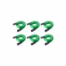 Kit com 6 Cinta de Elevação De Carga 1 Metro x 2 Toneladas - Verde - JST