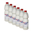 Kit com 6 cola pva branca 617 colamill 1 kg