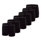 Kit Com 6 Cuecas Box Masculina Trifil Sem Costura Microfibra Lisa Básica Original