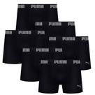 Kit Com 6 Cuecas Boxer Box Sem Costura Masculina Adulta Em Microfibra