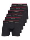 Kit com 6 Cuecas Boxer Lupo 17800-001 Plus Size