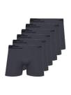 Kit com 6 Cuecas Boxer Lupo 436-002