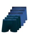 Kit com 6 Cuecas Boxer Lupo 523-003 Colorido
