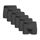Kit Com 6 Cuecas Boxer Microfibra Up Underwear 436 Sortido