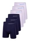 Kit com 6 Cuecas Boxer Speedo 4279 Colorido