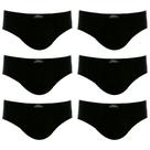 Kit com 6 cuecas mash slip 7458 algodão