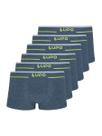 Kit com 6 Cuecas Sunga Lupo 526-001