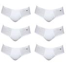 Kit com 6 cuecas zorba slip 172 algodao com abertura Kit com 6 cuecas zorba slip 172 algodao com abertura