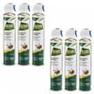 Kit com 6 embalagens de 400ml Inseticida Eficaz Contra Vespas Marimbondos Alcance