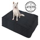 Kit com 6 Fraldas de Câes p/Chão 100x70 Preto 200 Lavagens - Alta Absorção - Ecológico