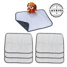 Kit com 6 Fraldas de Câes p/Chão 70x50 Tradicional 200 Lavagens - Alta Absorção - Ecológico Kit com 6 Fraldas de Câes p/Chão 70x50 Tradicional 200 Lavagens - Alta Absorção - Ecológico