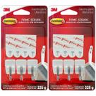 Kit com 6 Gancho Adesivo Command Mini ATE 225G 3M Kit com 6 Gancho Adesivo Command Mini ATE 225G 3M