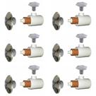 Kit com 6 Hidromassagem Pratic Inox Para Piscinas Kit com 6 Hidromassagem Pratic Inox Para Piscinas