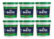Kit Com 6 Injetec Impermeabilizante Elimina Umidade