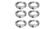 Kit com 6 kg de arame liso galvanizado - bwg16-1,65mm - jst Kit com 6 kg de arame liso galvanizado - bwg16-1,65mm - jst