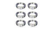 Kit com 6 kg de arame liso galvanizado - bwg18-1,24mm - jst