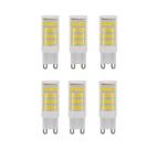 Kit com 6 Lâmpadas Halopin G9 Led 5W 3000K ou 6000K