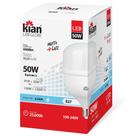 Kit com 6 Lâmpadas Led 50W Globe Kian Branca Bivolt
