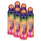 Kit com 6 Marcadores de Bingo Laranja Super Brilhante 90 ml