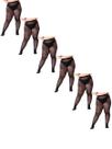Kit com 6 Meias Calças Fio 40 Opaca Trifil 6101 Plus Size