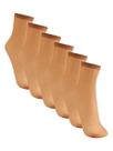Kit com 6 Meias Soquete Fio 20 Trifil 6126