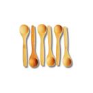 Kit com 6 Mini Colheres de Bambu: Charme e Sustentabilidade!