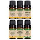 Kit com 6 Óleos Essenciais - Cítrico - Puros e Naturais 10ml Kit com 6 Óleos Essenciais - Cítrico - Puros e Naturais 10ml