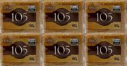 Kit com 6 Paçoca Torrão de Amendoim Com 105g - Doces Ideal