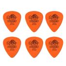 Kit com 6 Palhetas Tortex 0,60mm Dunlop