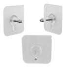 Kit Com 6 Parafusos Adesivo Autocolante Parafuso com Instalação Sem Furos