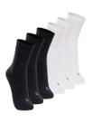 Kit com 6 Pares de Meias Esportiva Cano Longo Lupo 3250-001 Colorido Kit com 6 Pares de Meias Esportiva Cano Longo Lupo 3250-001 Colorido