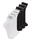 Kit com 6 Pares de Meias Esportiva Cano Médio Speedo 8030 Colorido