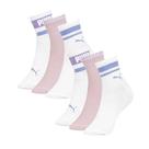 Kit Com 6 Pares De Meias Esportivo Sport Modelo Cano Longo Infantil Feminina