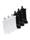 Kit com 6 Pares de Meias Performance Running Lupo 3276-002 Colorido