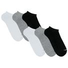 Kit Com 6 Pares Meias De Sapatilha Invisível Mash Em Algodão Modelo Unissex Kit Com 6 Pares Meias De Sapatilha Invisível Mash Em Algodão Modelo Unissex