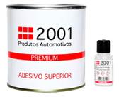 Kit com 6 plastica branca 900g - 2001 premium