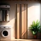 Kit com 6 Porta Sanfonada de Pvc 210x115cm Bariri