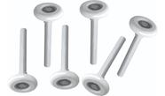Kit Com 6 Roldanas Porta Seccional