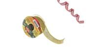 Kit Com 6 Rolo De Fita Com Brilho Natalina 2,70m