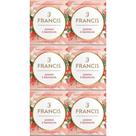 Kit com 6 Sabonetes em Barra Francis Jasmim e Baunilha 90g Kit com 6 Sabonetes em Barra Francis Jasmim e Baunilha 90g