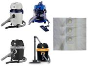 Kit Com 6 Sacos Descartáveis Aspirador De Pó Arno Ar12 / H2PO Água E Pó