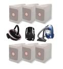 Kit com 6 sacos descartaveis aspirador de pó black&decker las 3000 Kit com 6 sacos descartaveis aspirador de pó black&decker las 3000