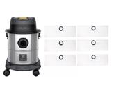 Kit com 6 sacos descartaveis aspirador de pó electrolux gt 12 i inox