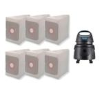 Kit com 6 sacos descartaveis aspirador de pó electrolux hidrolux awd01